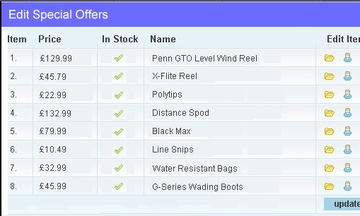 Dreamlane eCommerce Website Design Glasgow - Our ecommerce website designs include easy-use forms to make data-entry and data-changes quick and simple